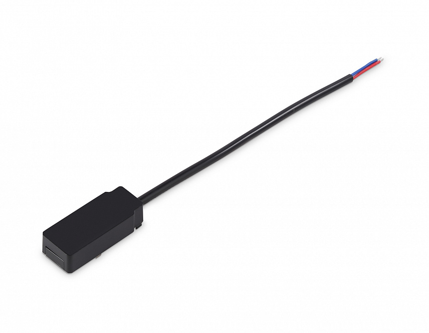 Ввод питания для шинопровода Magnetic Ultra Slim GV1262 BK черный IP20 48V 60*26*16