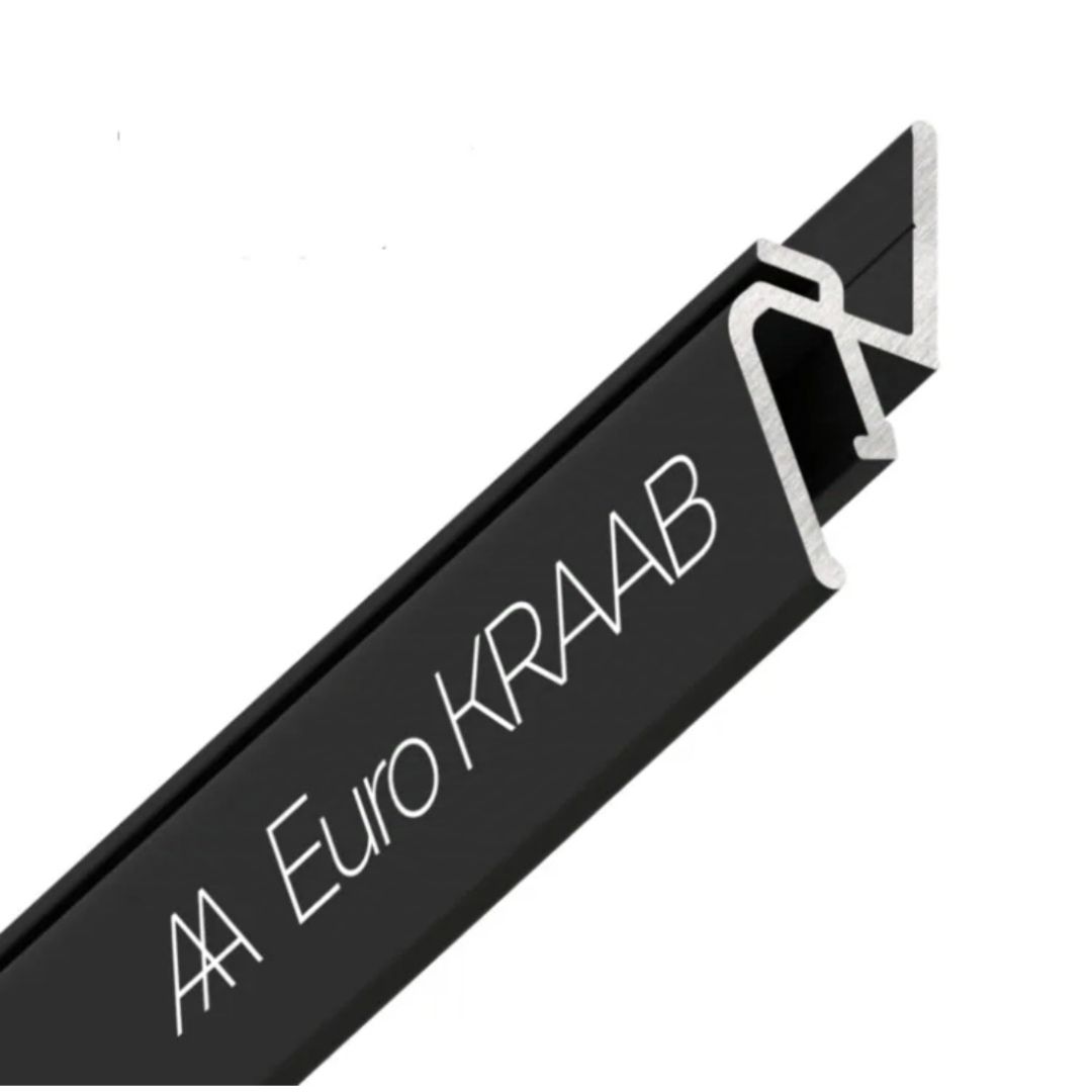 Профиль Kraab EuroKraab теневой Черный (2,0м) 100 м/уп